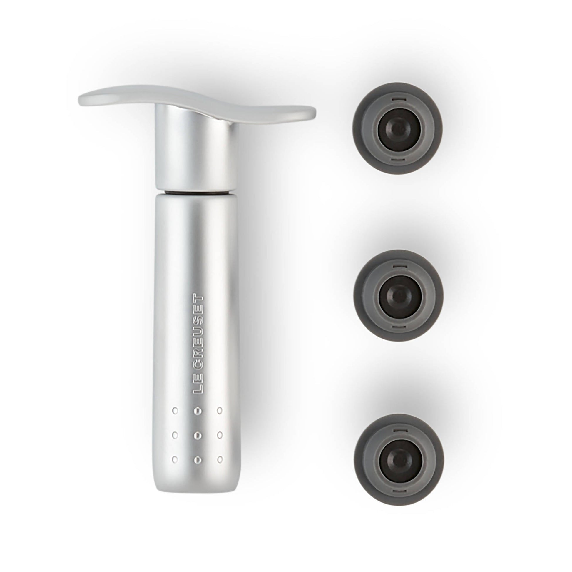 Bomba Vacío Metal + 3 Tapones Le Creuset5#Acero