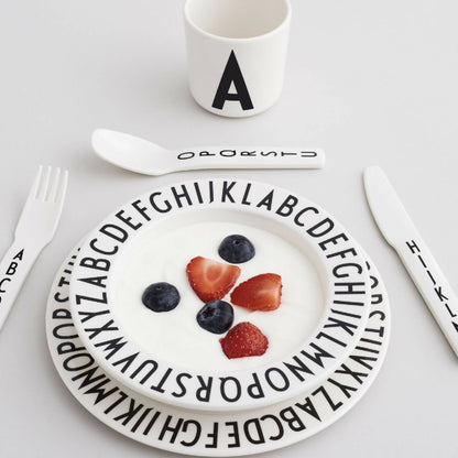 Plato Hondo Melamina4#Blanco