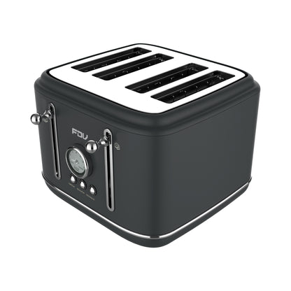 Tostador 4 Rebanadas Iconic Black FDV-Kitchen Center