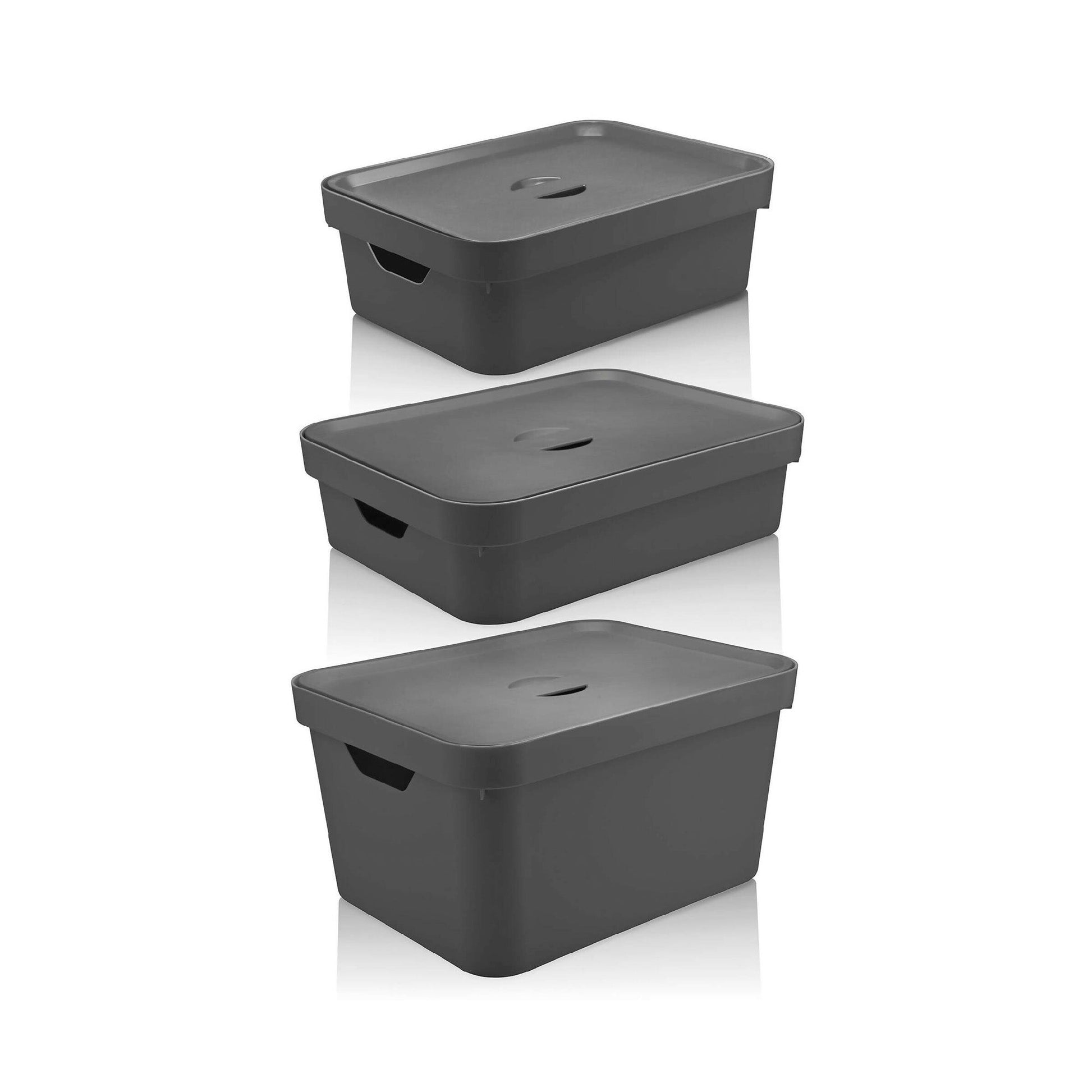 Conjunto Cajas Cube5#Gris