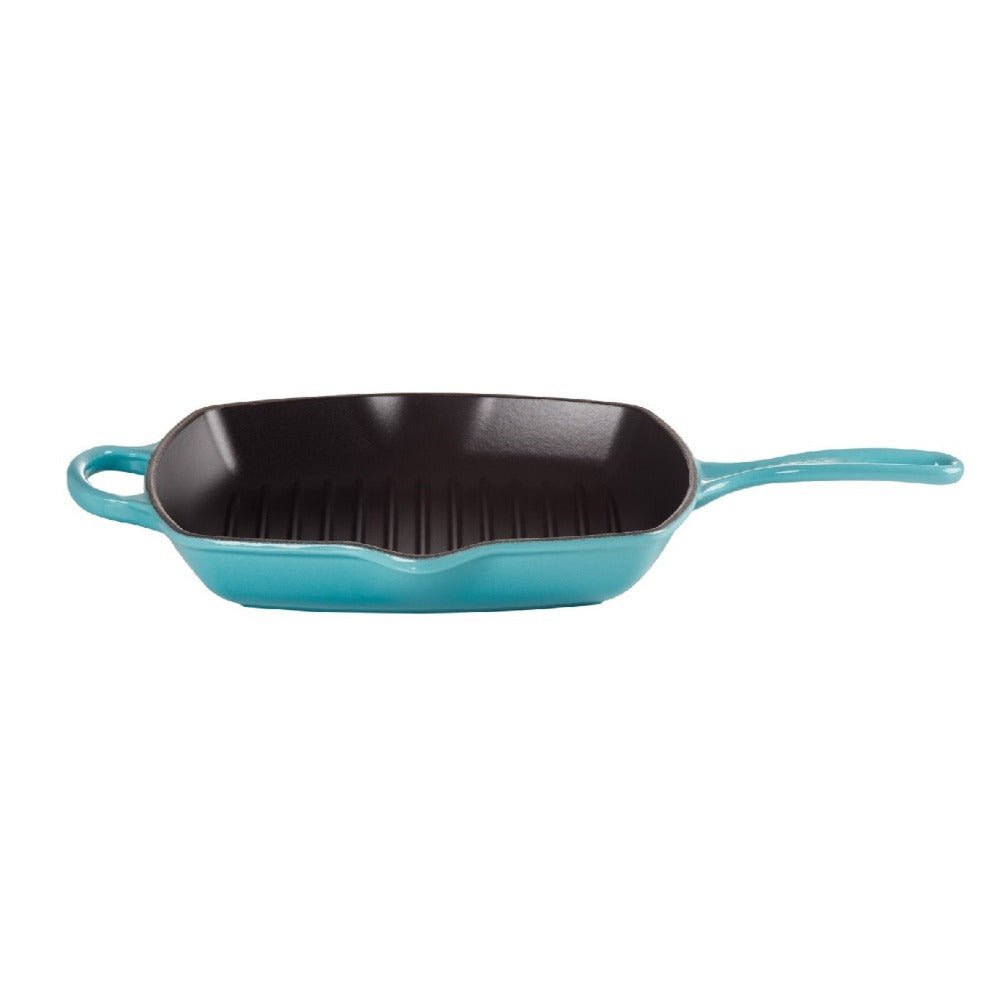 Sartén Grill Cuadrada 26cm Hierro Fundido Le Creuset9#Turquesa