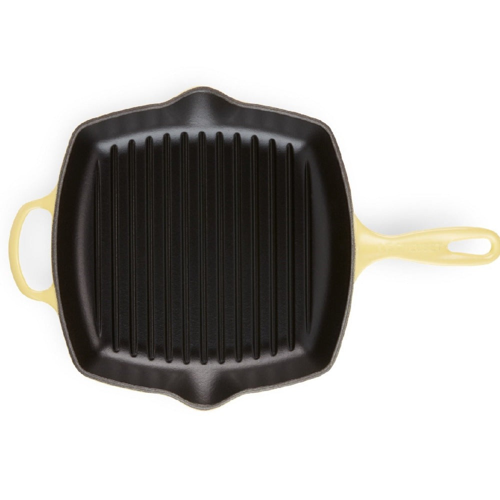 Sartén Grill Cuadrada 26cm Hierro Fundido Le Creuset13#Amarillo
