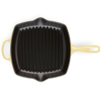 Sartén Grill Cuadrada 26cm Hierro Fundido Le Creuset13#Amarillo