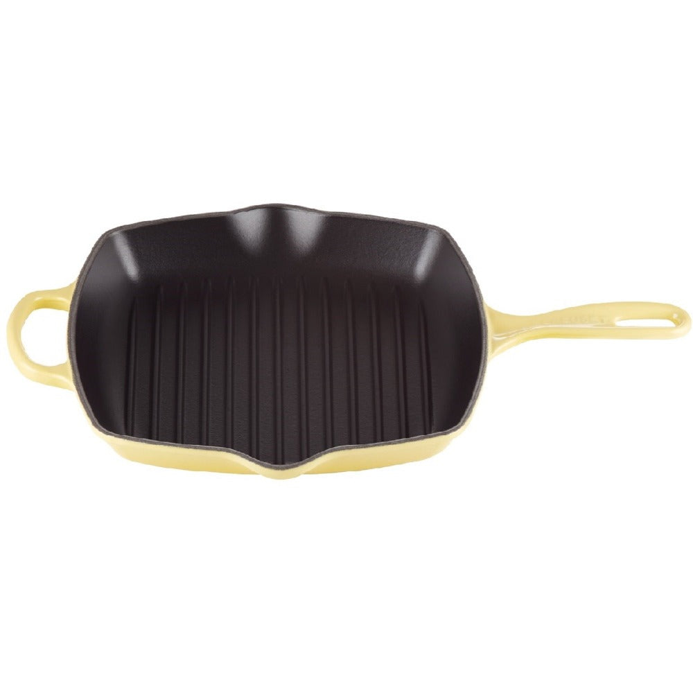 Sartén Grill Cuadrada 26cm Hierro Fundido Le Creuset10#Amarillo