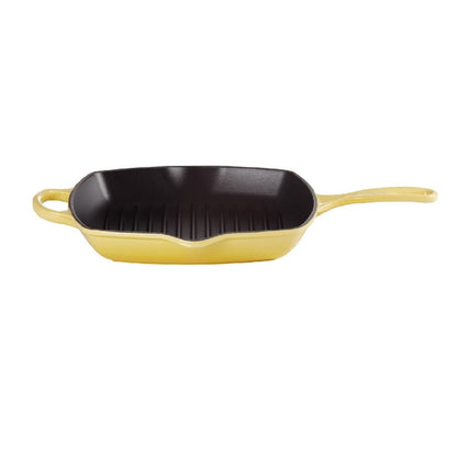 Sartén Grill Cuadrada 26cm Hierro Fundido Le Creuset7#Amarillo