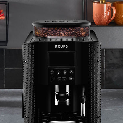 Cafetera Espresso Full Auto Display Krups6#Negro