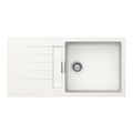 Lavaplatos Bajo/Sobre Cubierta Cuarzo Primus D 100 L Schock1#Blanco