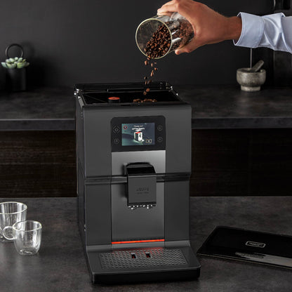 Cafetera Espresso Intuition Preference Touch + Lechero Krups3#Negro