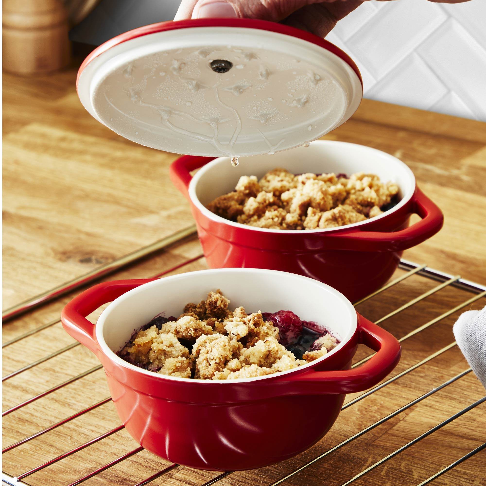 Cocotte Tefal Air Soft Light 24 Cm - Rouge Terre Cuite - Tous Feux Dont Induction
