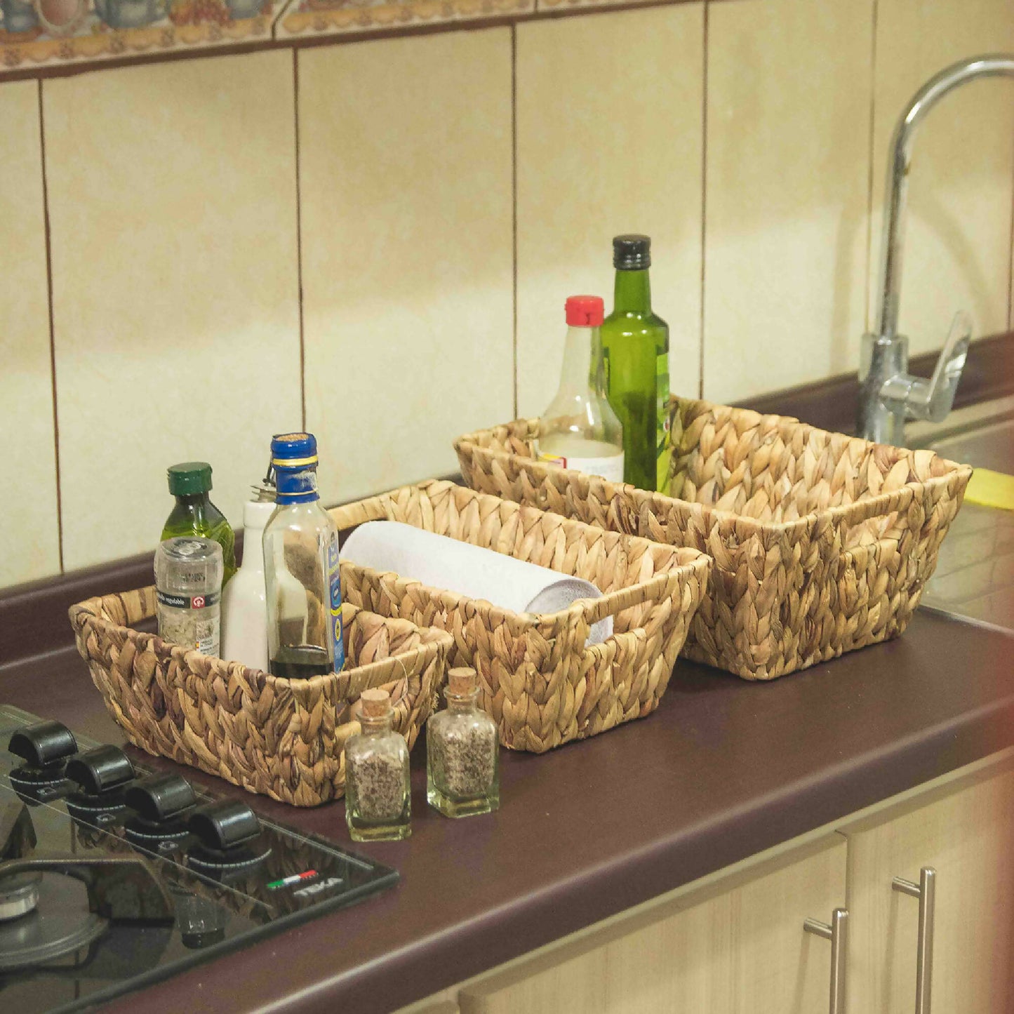 Set 3 Cestos Jacinto Maite Decoexpress2#Café