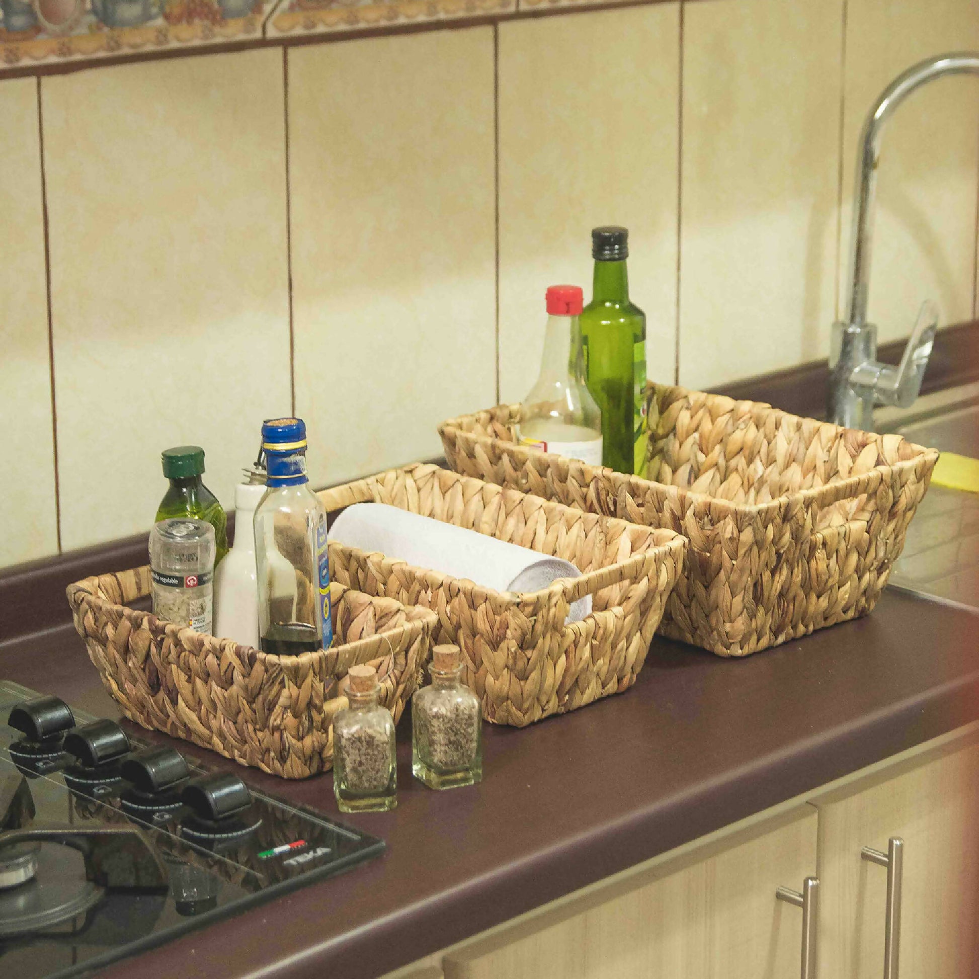 Set 3 Cestos Jacinto Maite Decoexpress2#Café