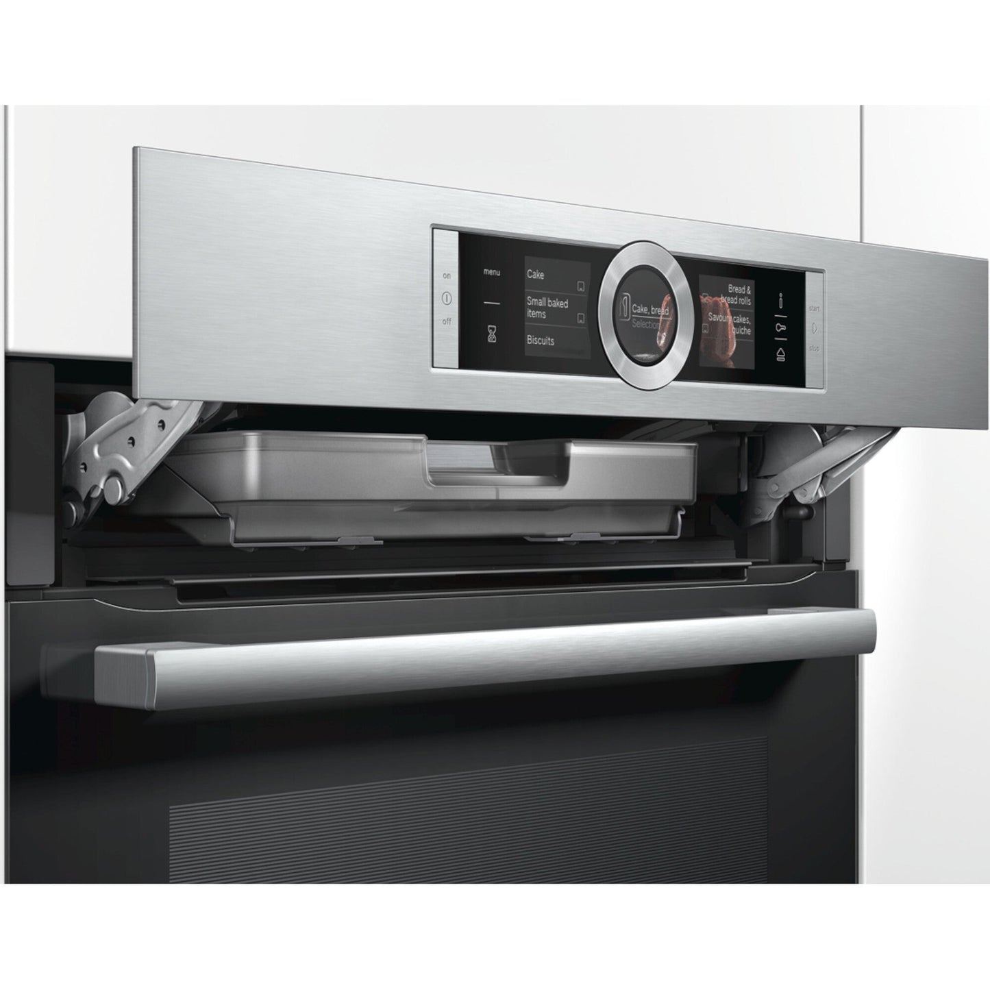 Horno 4D Hotair Vapor HSG636BS1 60 cm Bosch4#Acero
