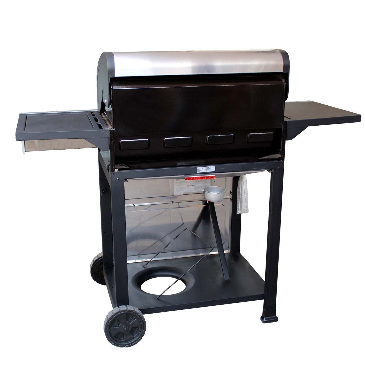 Parrilla Gas 4 Quemadores + Q Lateral  KE-P34611-N Kenmore.6#Acero