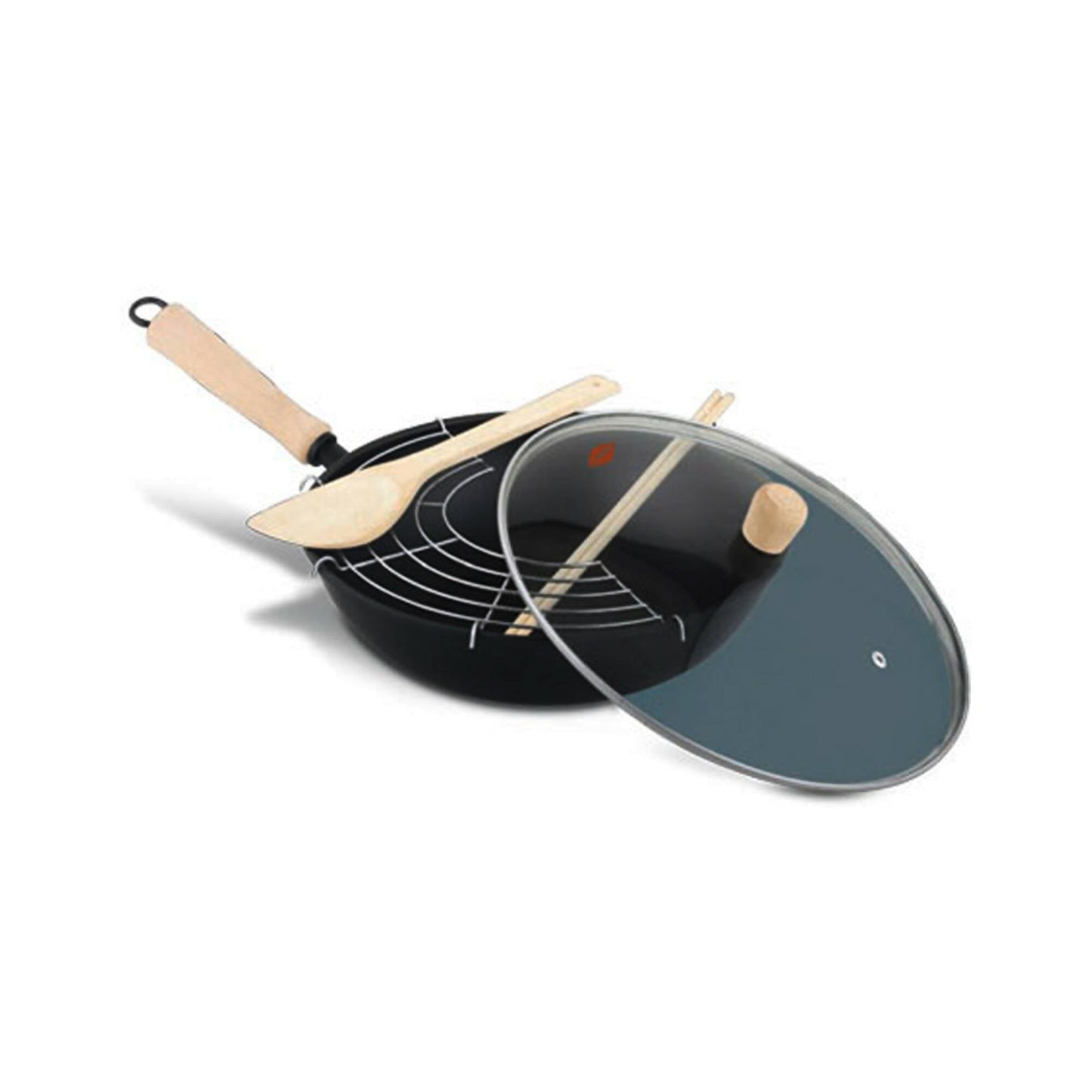 Wok Thai 28 cm Oroley 3#Negro