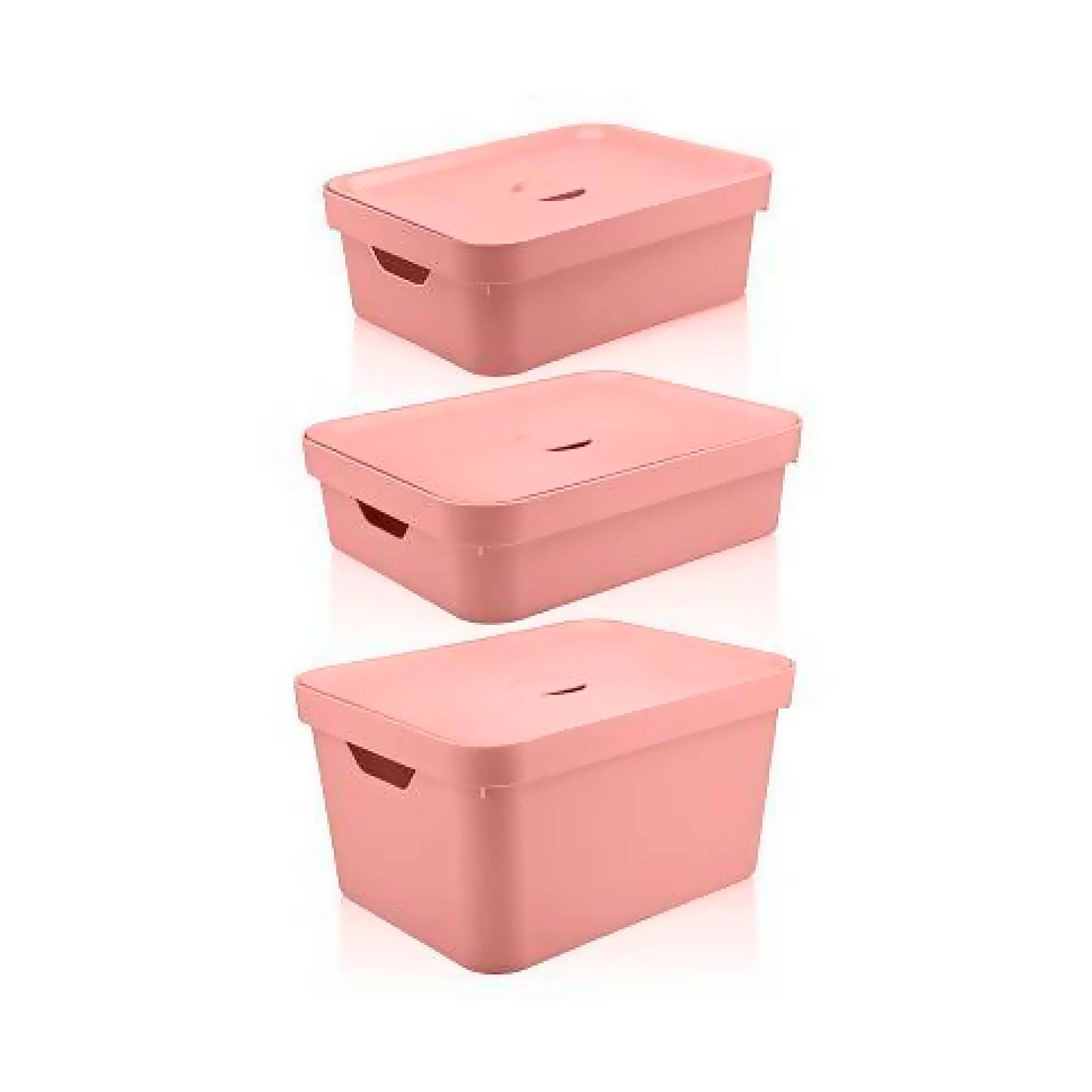 Conjunto Cajas Cube3#Rosado