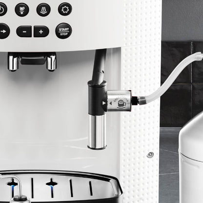 Cafetera Espresso Full Auto Display Blanca + Lechero Krups5#Blanco