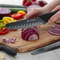 Cuchillo Santoku Assure 15 Cms Viners1#Negro