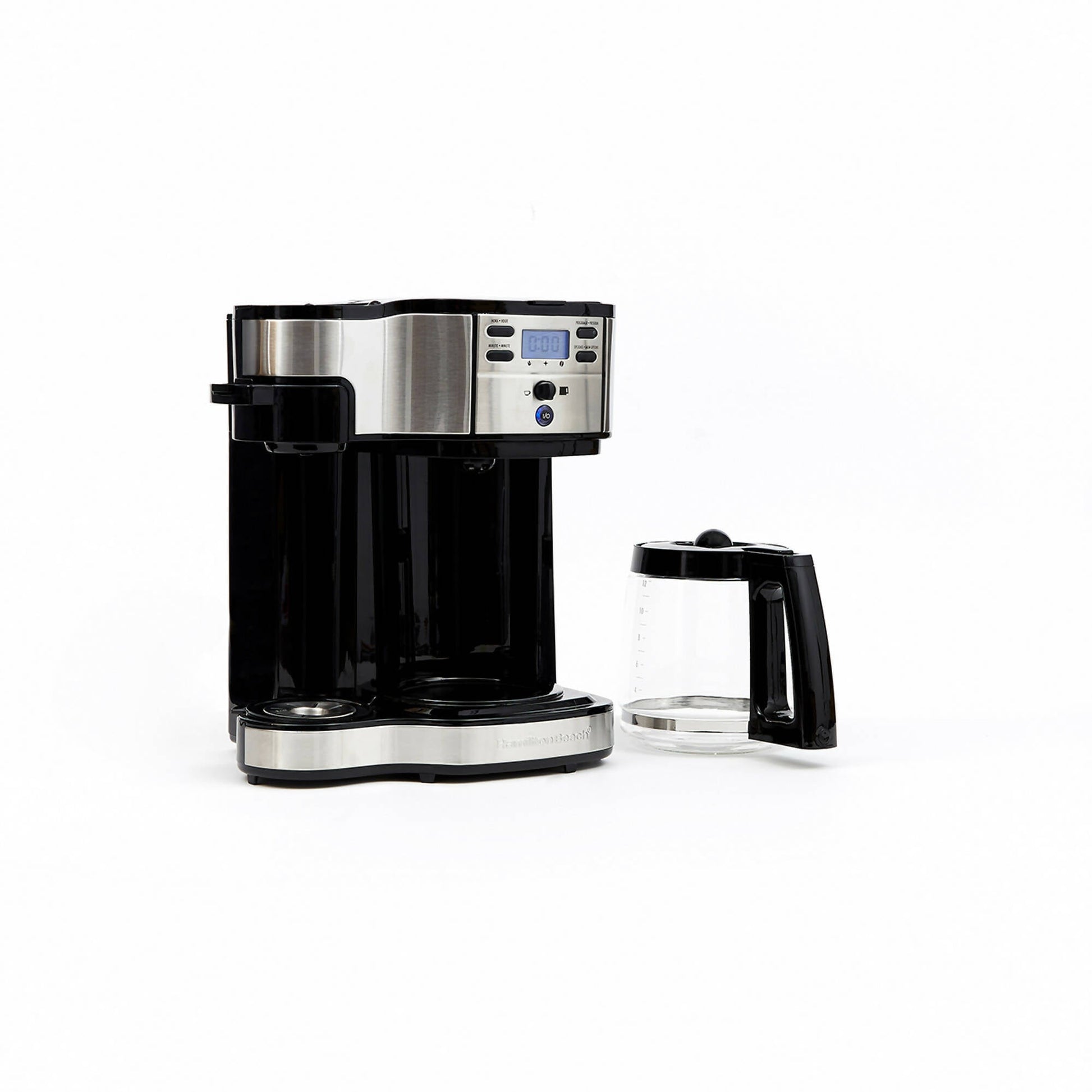 Cafetera Programable 49980-CL Doble Función Espresso + Americana Hamilton Beach8#Negro