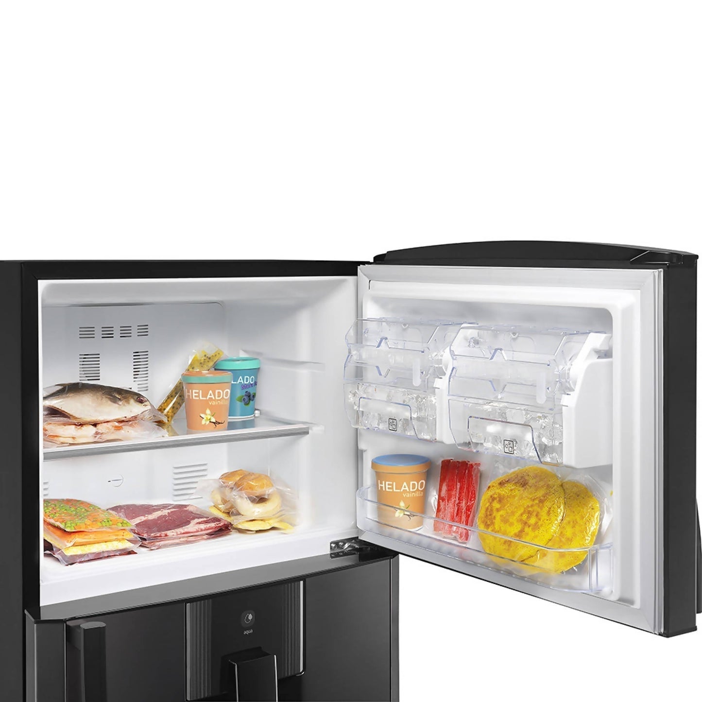 Refrigerador Top Freezer RMP410FZUC 400 Lts Mabe10#Negro