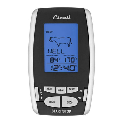 Termómetro Inalámbrico C/Sonda3#Negro