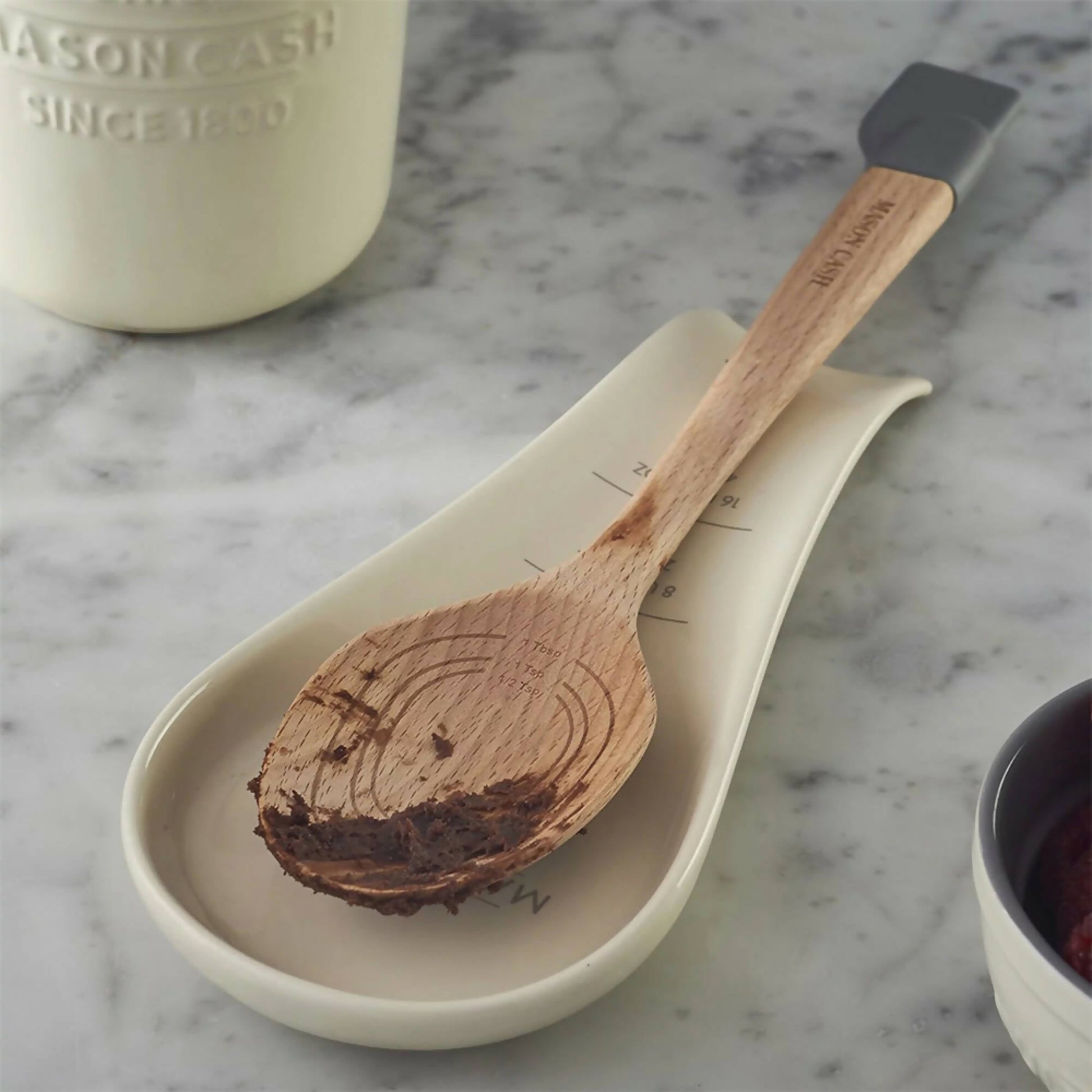 Reposa Cuchara Cerámica Mason Cash2#Crema