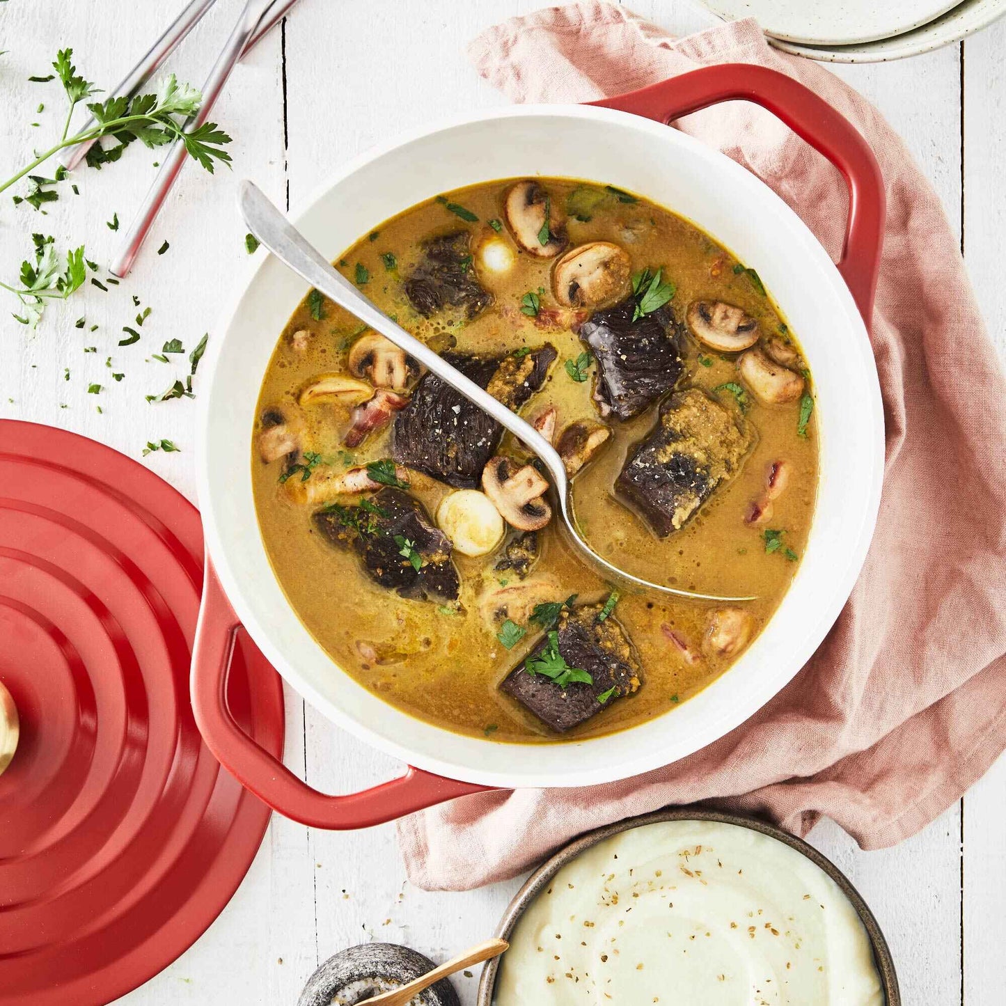 Olla Cocotte Air 24 Cm Tefal3#Rojo