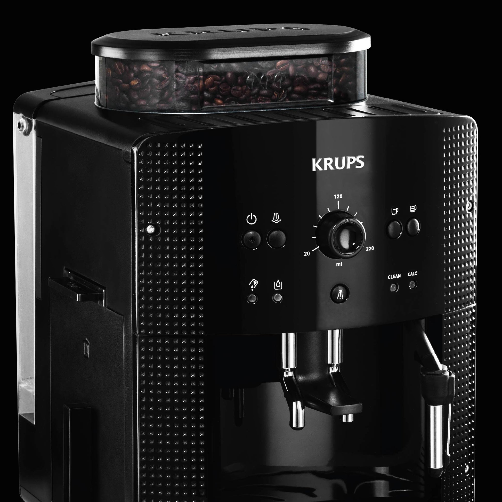 Cafetera Espresso Full Auto Krups7#Negro