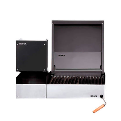 Pack Parrilla Carbón Block Grill 500 + Pack Leñero 250 Bosca3#Acero