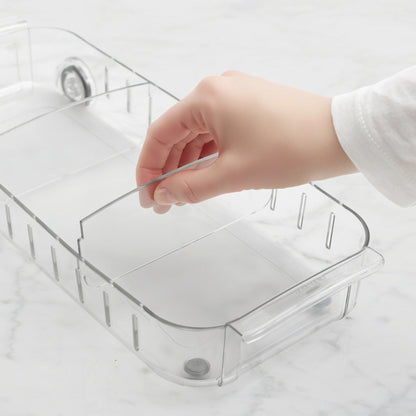 Organizador con Ruedas Refrigerador Mediano2#Sin color