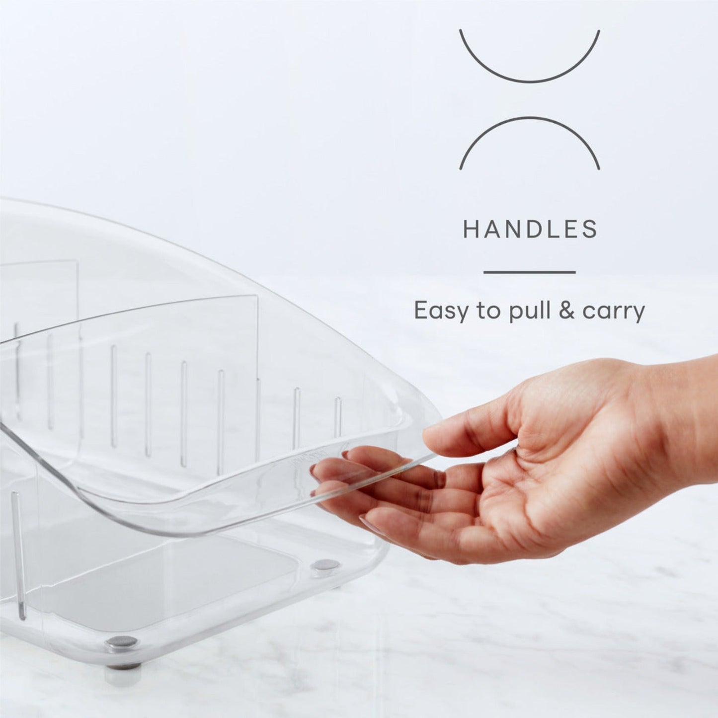 Organizador Alto con Ruedas Refrigerador Mediano2#Sin color