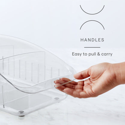 Organizador Alto con Ruedas Refrigerador Mediano2#Sin color