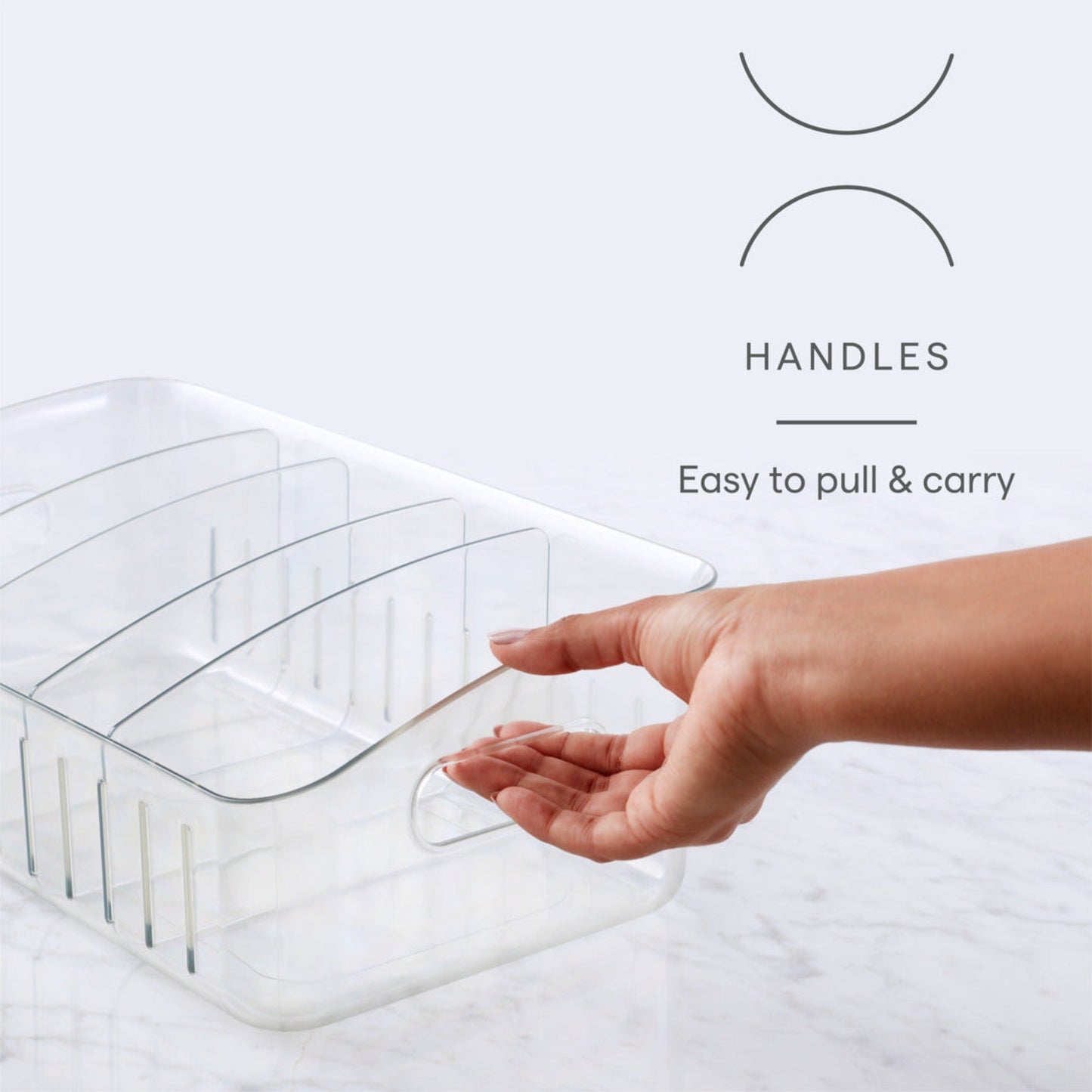 Bandeja Organizadora De Freezer Grande6#Sin color