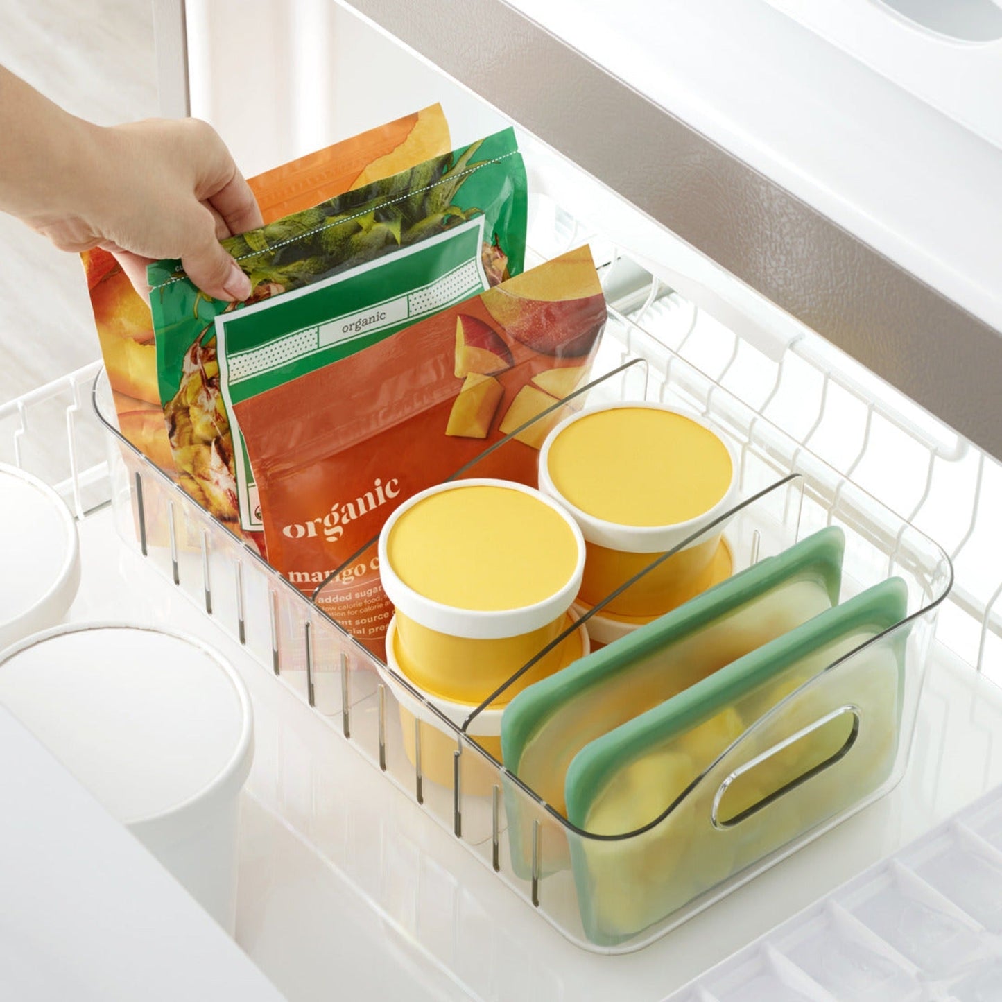 Bandeja Organizadora De Freezer Grande1#Sin color
