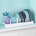 Organizador De Tapas Expandible1#Blanco