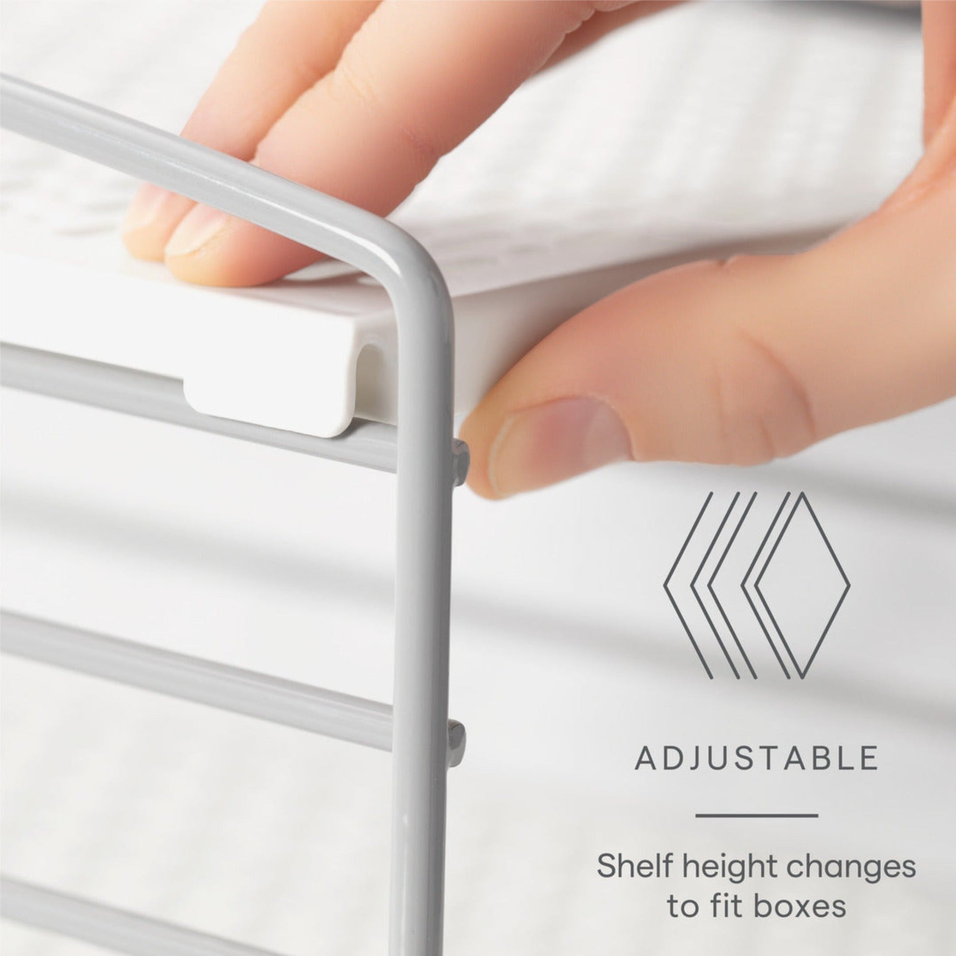 Repisa Organizadora De Despensa Grande6#Blanco