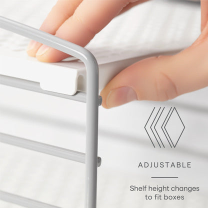 Repisa Organizadora De Despensa Grande6#Blanco