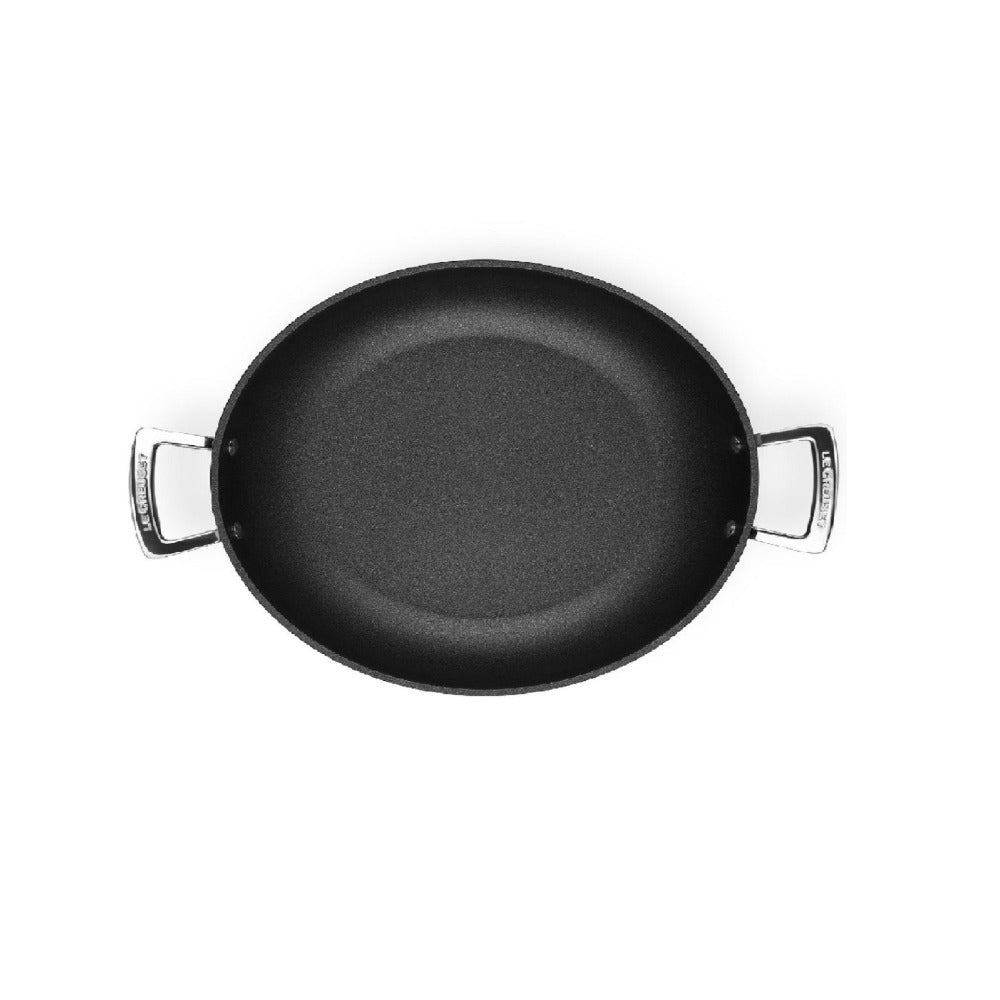 Cacerola Baja Antiadherente Tns con Tapa 30 cm Le Creuset4#Negro