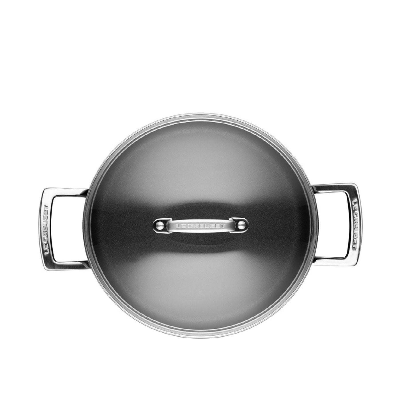 Cacerola Con Tapa Antiadherente Tns 24 cm Le Creuset4#Negro