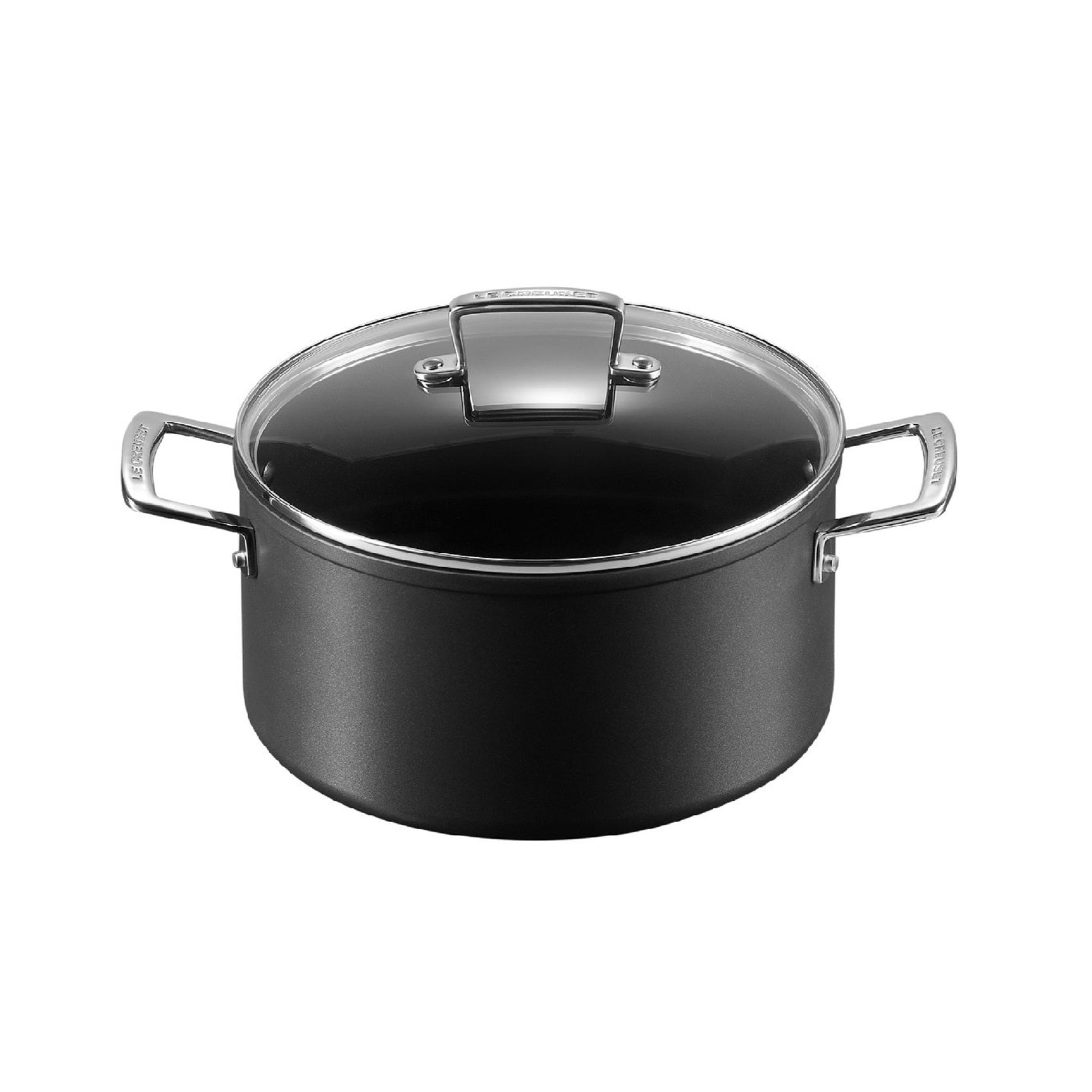 Cacerola Con Tapa Antiadherente Tns 24 cm Le Creuset2#Negro