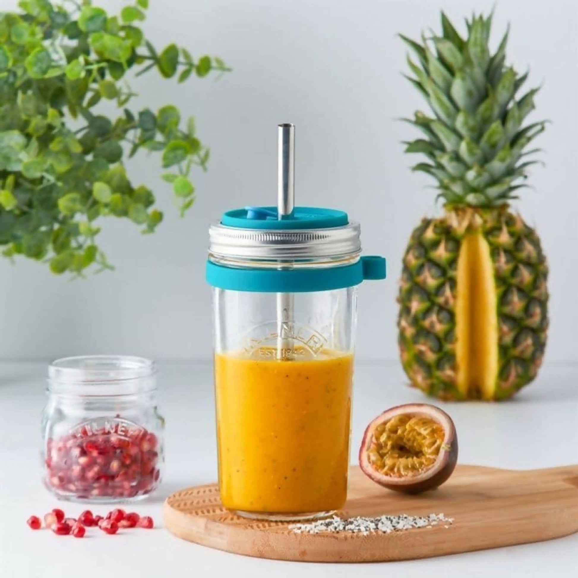 Set Frasco Para Preparar Smoothie2#Sin Color