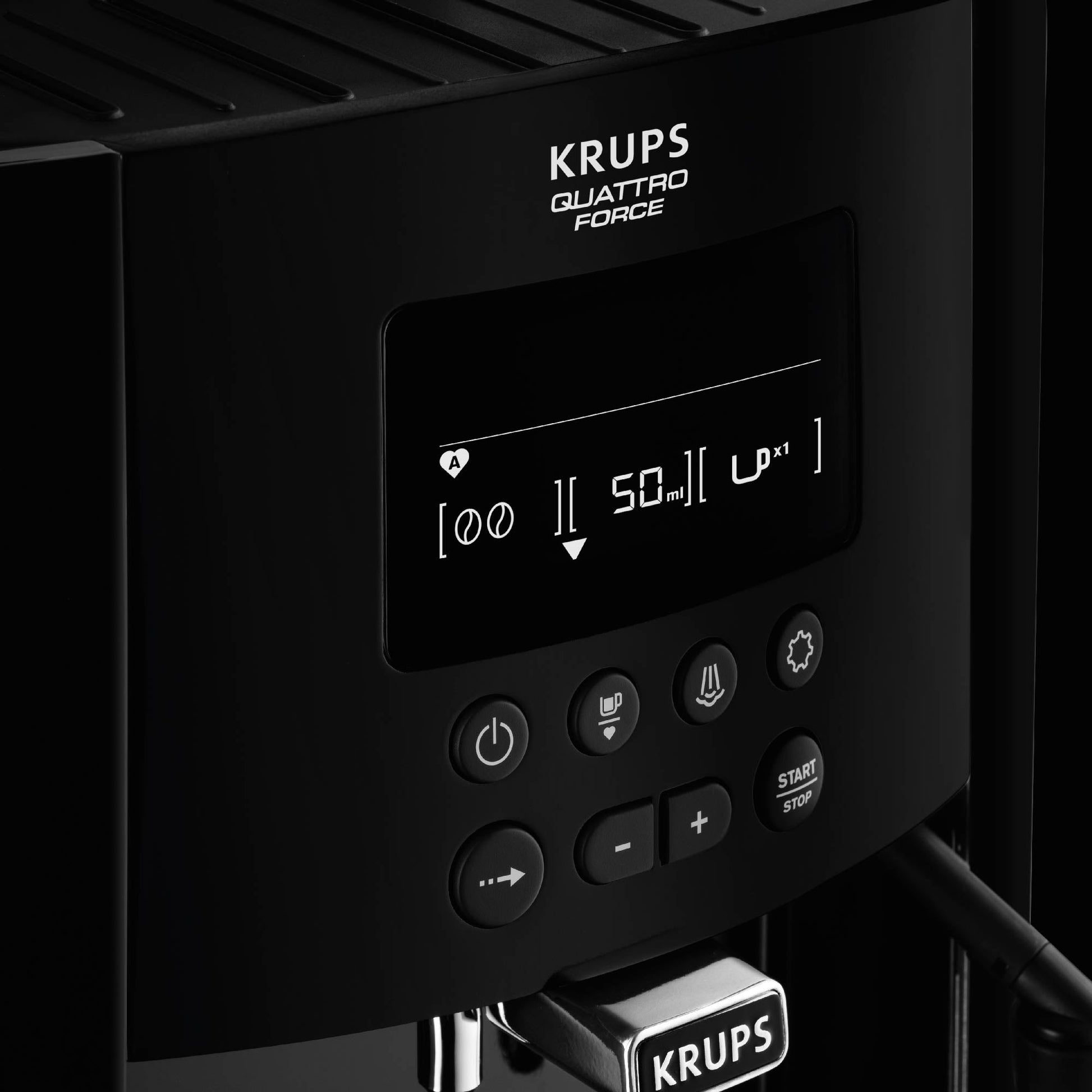 Cafetera Espresso Full Auto Display Krups5#Negro