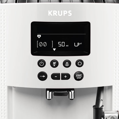 Cafetera Espresso Full Auto Display Blanca + Lechero Krups4#Blanco