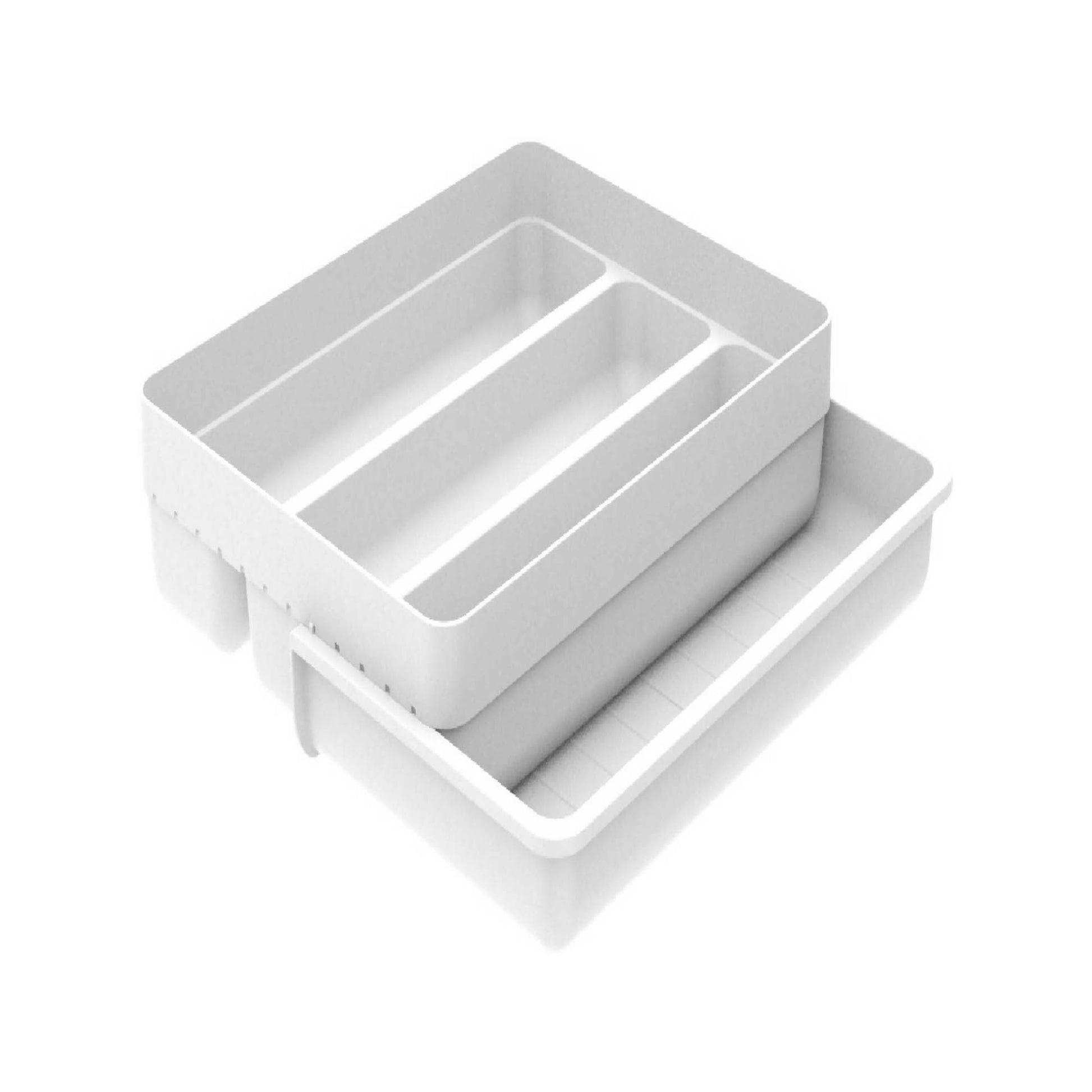 Organizador de Utensilios Extensibles Logic Ou2#Blanco