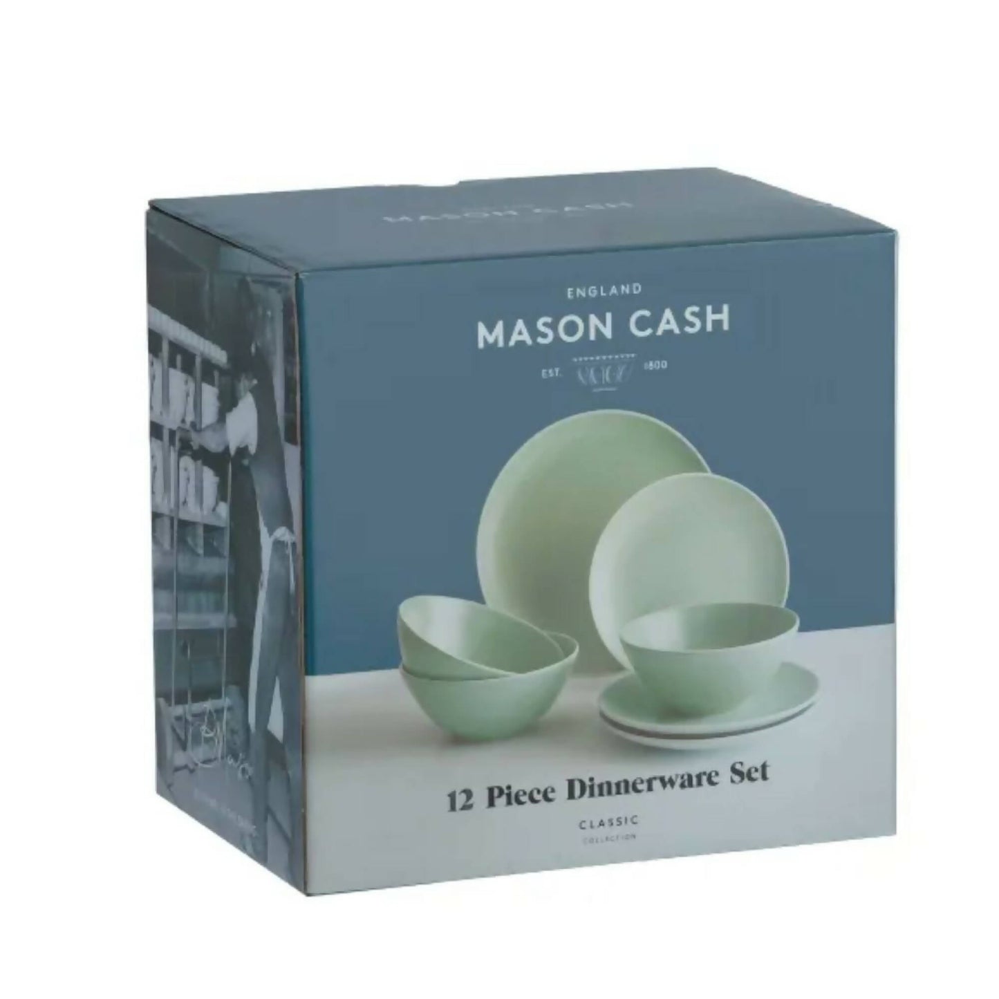 Juego Loza Classic Collection 12 Pzs Mason Cash3#Menta