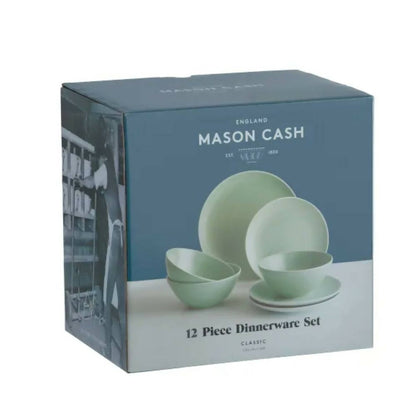 Juego Loza Classic Collection 12 Pzs Mason Cash3#Menta