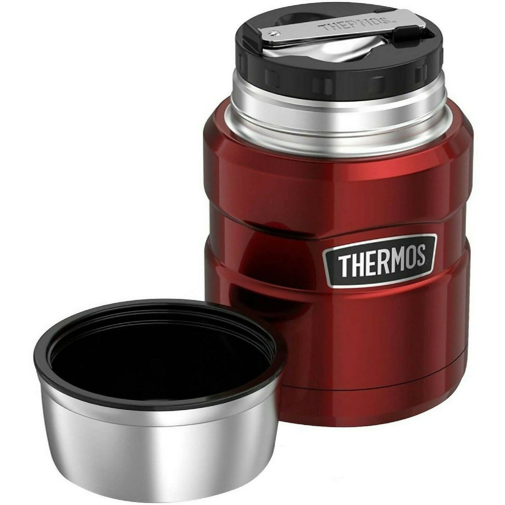 Termo Comida King Acero Inox 470 ml6#Rojo