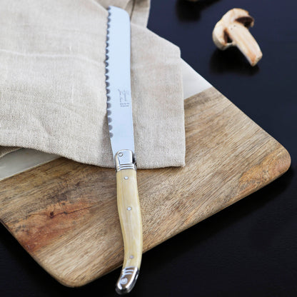 Cuchillo Pan Jean Nerón Laguiole1#Beige