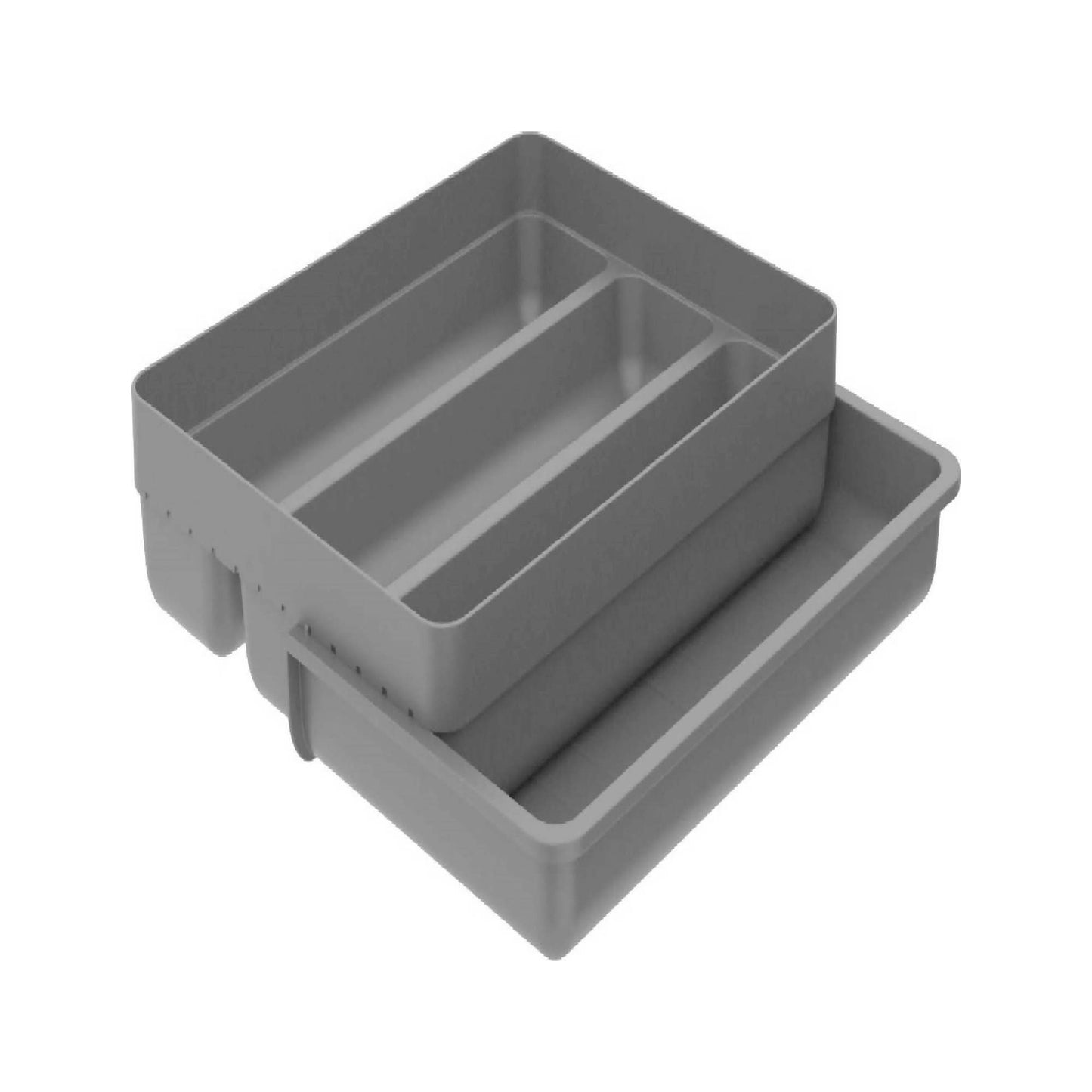 Organizador de Utensilios Extensibles Logic Ou1#Gris