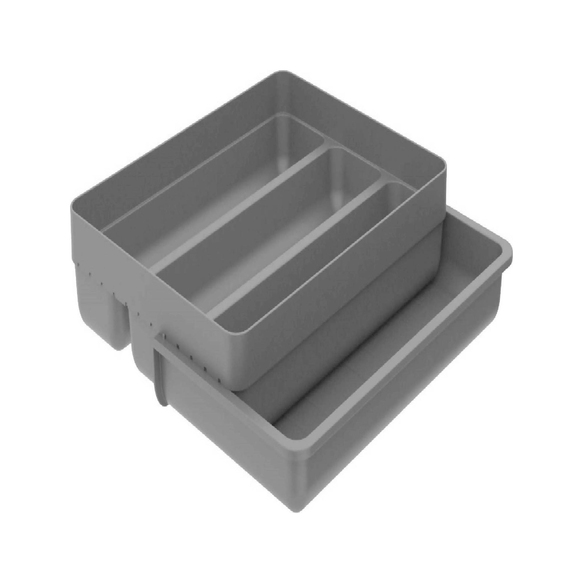 Organizador de Utensilios Extensibles Logic Ou1#Gris