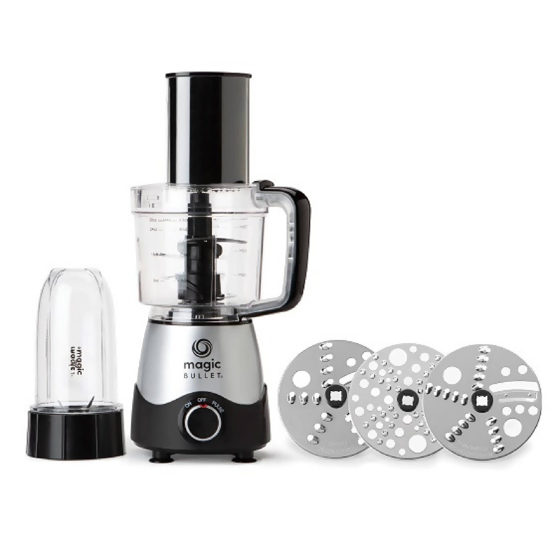 Licuadora Y Procesadora De Alimentos Kitchen Express Magic Bullet7#Acero